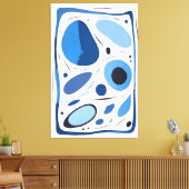 Circulaire Mirage Madness Abstract Canvas Afdruk (Insitu (Woonkamer))