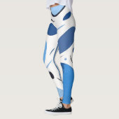 Circulaire Mirage Madness Abstract Leggings (Links)