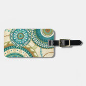 Circulaire patronen bagagelabel (Voorkant horizontaal)