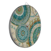 Circulaire patronen dartbord (Voorkant Links)