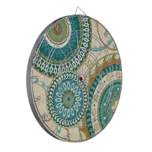 Circulaire patronen dartbord (Voorkant Links)