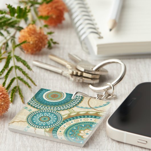 Circulaire patronen sleutelhanger (Voorkant Rechts)