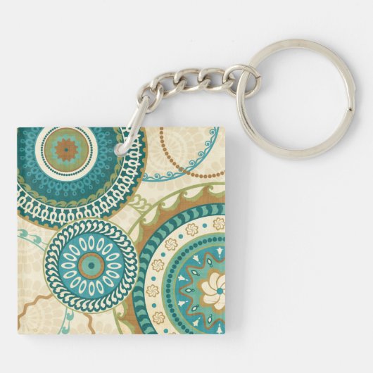 Circulaire patronen sleutelhanger (Achterkant)