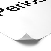 Circulaire periodieke tabel van de elementen poster (Hoek)