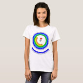 Circulaire periodieke tabel van elementen t-shirt (Voorkant volledig)