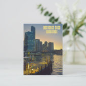 Circulaire Quay in Sydney Australië Briefkaart (Staand voorkant)