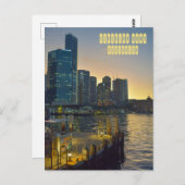 Circulaire Quay in Sydney Australië Briefkaart (Voorkant / Achterkant)