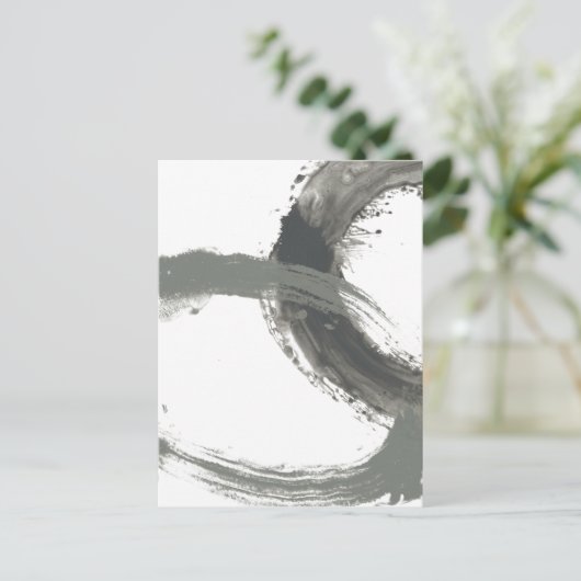 Circulaire reactie briefkaart (Staand voorkant)