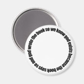 Circulaire redenering magneet (Voorkant / Achterkant)