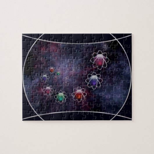 Circulaire redenering Puzzle Legpuzzel (Horizontaal)