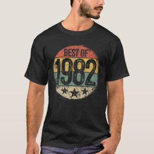 Circulaire retro van 1982 39e verjaardag 39 jaar t-shirt