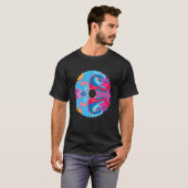 Circulaire Saw Circular Sawa Colorful Graphic T-shirt (Voorkant volledig)