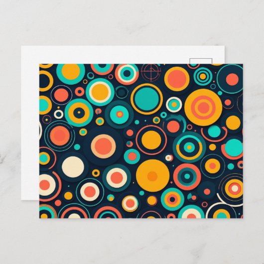 Circulaire Symfonie Briefkaart (Voorkant / Achterkant)