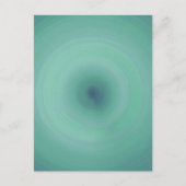Circulaire textuur Achtergrond - Blauwgroen Briefkaart (Voorkant)