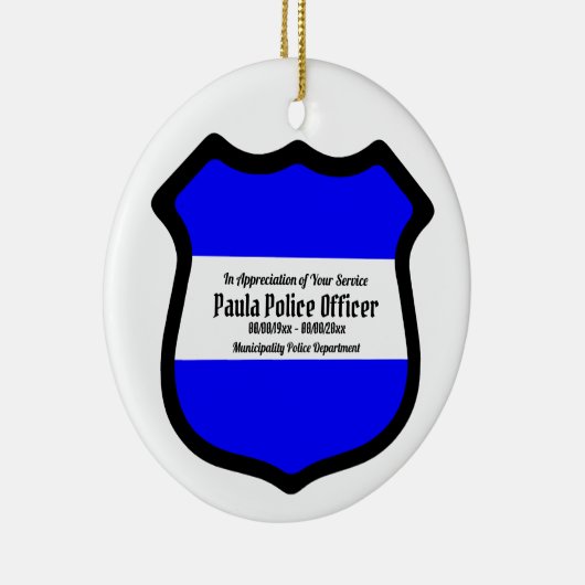 Circulaire van Sint Michael's Shield (stijl 2) Keramisch Ornament (Rechts)