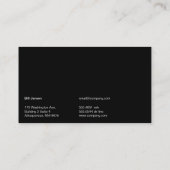 Circulaire venn visitekaartje (Achterkant)