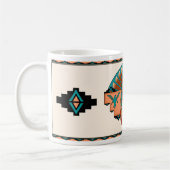 Circulaire veren koffiemok (Links)