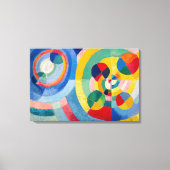 Circulaire Vormen | Robert Delaunay | Canvas Afdruk (Voorkant)