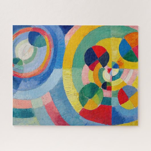 Circulaire Vormen | Robert Delaunay | Legpuzzel (Horizontaal)