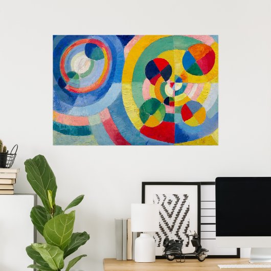 Circulaire Vormen | Robert Delaunay | Poster (Thuiskantoor)