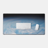 Circulaire wolkvorming boven de Stille Zuidzee. Bureaumat (Keyboard & Muis)