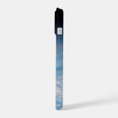 Circulaire wolkvorming boven de Stille Zuidzee. iPhone 15 Case (Linkerkant)