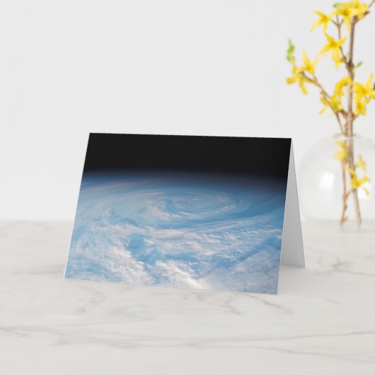 Circulaire wolkvorming boven de Stille Zuidzee. Kaart (Gele Bloem)