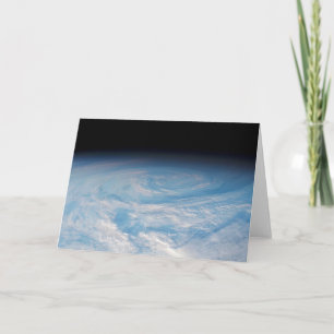 Circulaire wolkvorming boven de Stille Zuidzee. Kaart