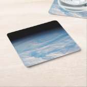 Circulaire wolkvorming boven de Stille Zuidzee. Kartonnen Onderzetters (Schuin)