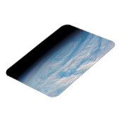 Circulaire wolkvorming boven de Stille Zuidzee. Magneet (Linkerzijde)