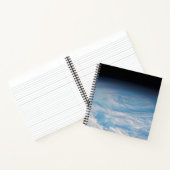 Circulaire wolkvorming boven de Stille Zuidzee. Notitieboek (Binnen)