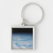 Circulaire wolkvorming boven de Stille Zuidzee. Sleutelhanger (Voorkant)