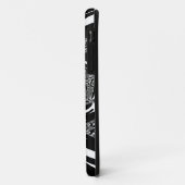 Circulaire Zebra Kaleidoscoop Art Print Case-Mate iPhone Case (Achterkant/links)