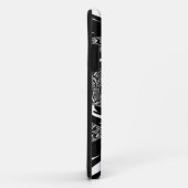 Circulaire Zebra Kaleidoscoop Art Print Case-Mate iPhone Case (Achterkant/rechts)