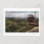 Circular Bridge Pacific Railway Uitzicht Briefkaart (Voorkant)