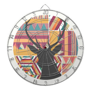 Circular Deer Dartbord