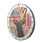 Circular Deer Dartbord (Voorkant Rechts)