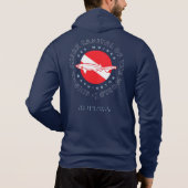 Circular Dive Flag Dark Shirt (Achterkant)