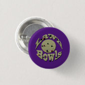 Circular Lawn Bowls Afbeelding Logo Ronde Button 3,2 Cm (Voorkant /achterkant)
