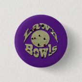 Circular Lawn Bowls Afbeelding Logo Ronde Button 3,2 Cm (Voorkant)