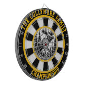 Circular Moose Bullseye Design Dartbord (Voorkant Links)