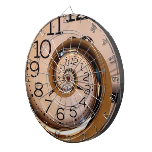 Circular Numbers Pattern Dartboard Dartbord (Voorkant Rechts)