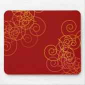 Circular pattern Mousepad Muismat (Voorkant)