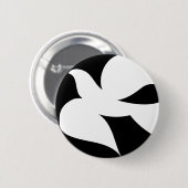 Circular Peace Dove Ronde Button 5,7 Cm (Voorkant /achterkant)