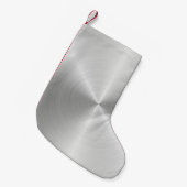 Circular slabs metal iron kleine kerstsok (Voorkant (Hangend))