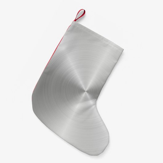 Circular slabs metal iron kleine kerstsok (Voorkant (Hangend))