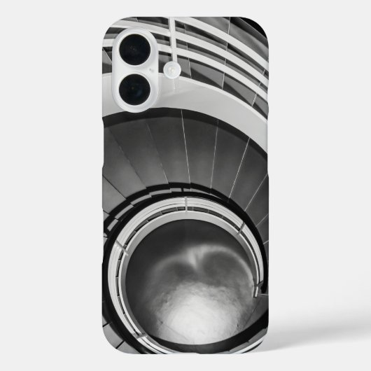 Circular Stairway BW Case-Mate iPhone Case (Achterkant)