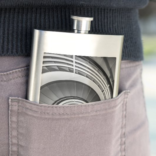 Circular Stairway BW Flacon (Voorbeeld)