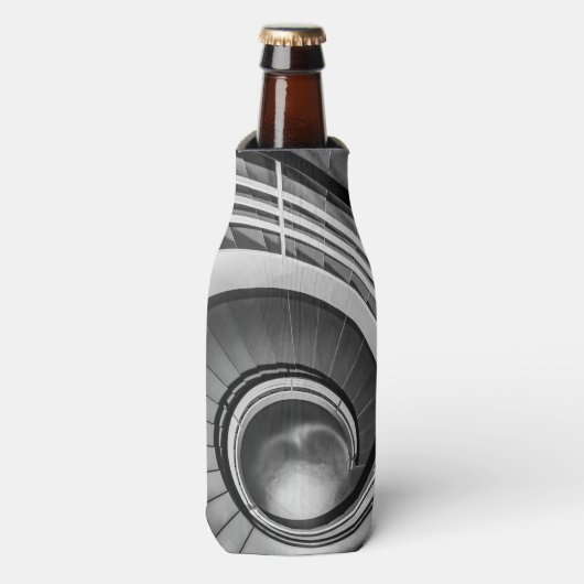 Circular Stairway BW Flesjeskoeler (Fles Voorkant)