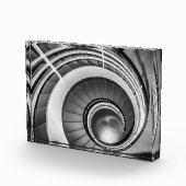 Circular Stairway BW Fotoblokken (Rechts)